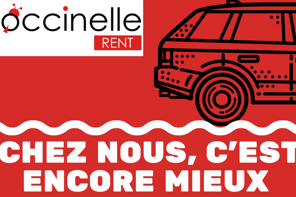 Coccinelle offre le prix de location de voiture le moins cher sur le marché : 1,625 DT/ TTC l’heure !